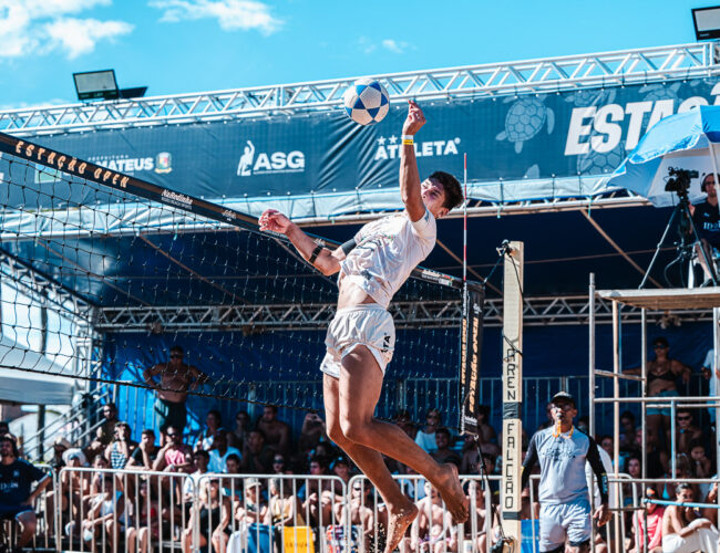 Estação Open leva futevôlei, música e entretenimento para Pinhais em etapa do Campeonato Brasileiro